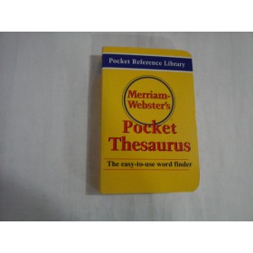 POCKET THESAURUS - MERRIAM-WEBSTER'S